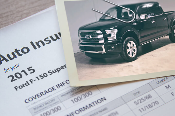 2015 Ford F-150 insurance
