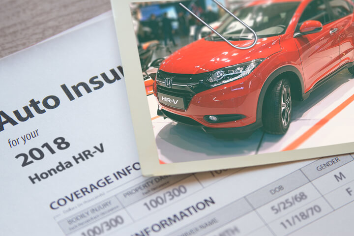 Honda HR-V insurance