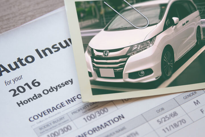 Honda Odyssey insurance