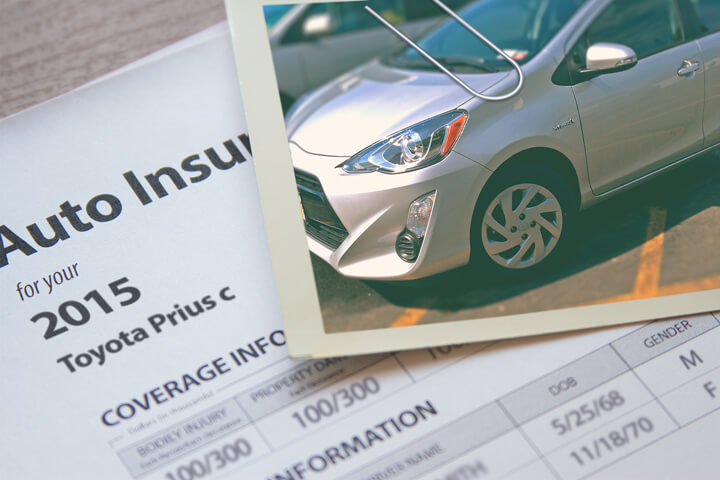 Toyota Prius c insurance