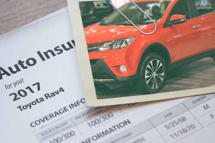 Toyota RAV4 insurance
