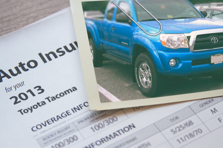 Toyota Tacoma insurance