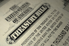 Another view of a $10,000 U.S. Treasure Bill